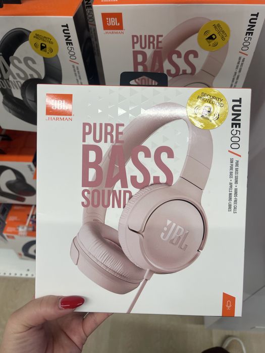 Fones novos JBL rosa