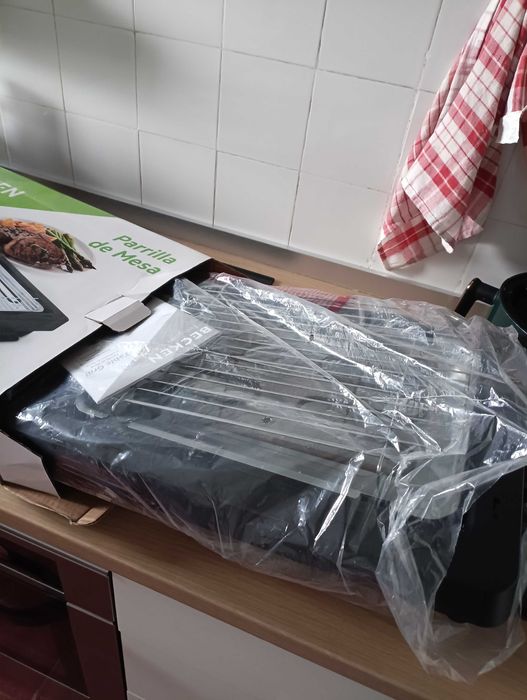 Grelha média usada 1 vez