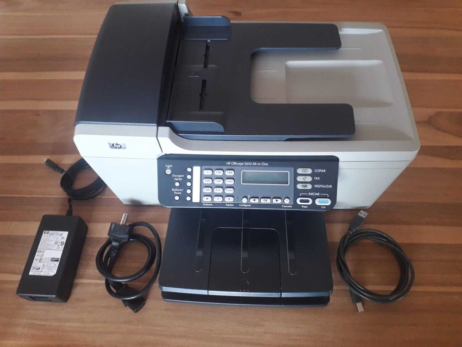 HP Officejet 5610 All-in-One – Impressora, Scanner, Copiadora e Fax