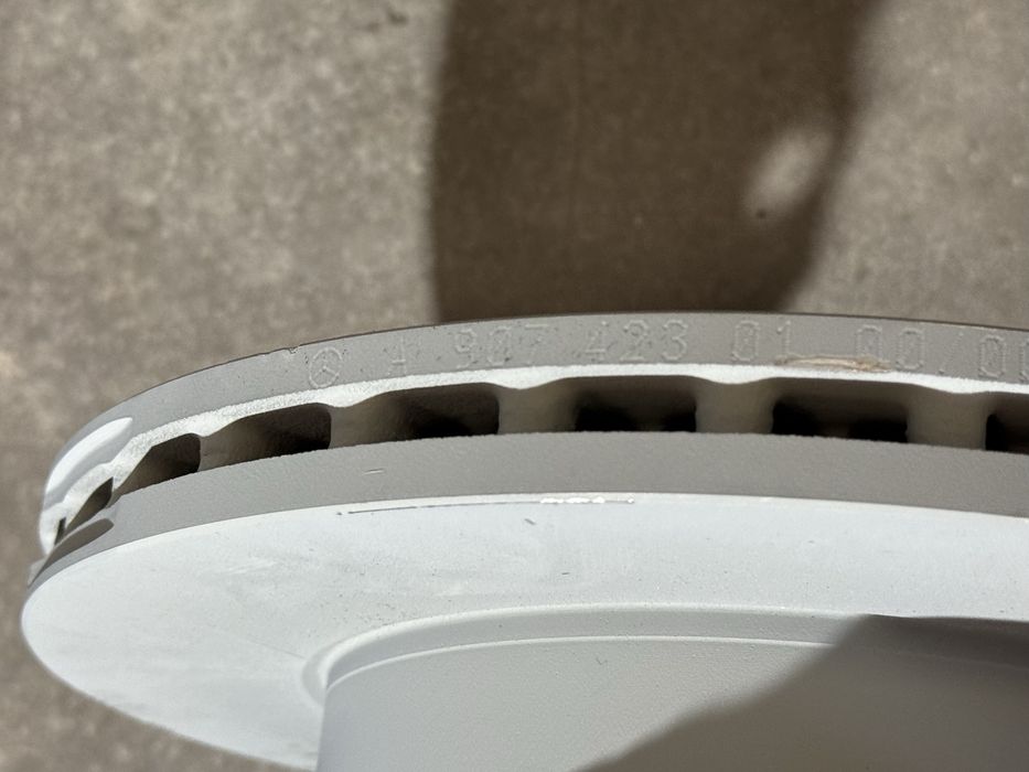 Диск гальмівний тормозной спрінтер спарка двухкатковий Sprinter W906 7