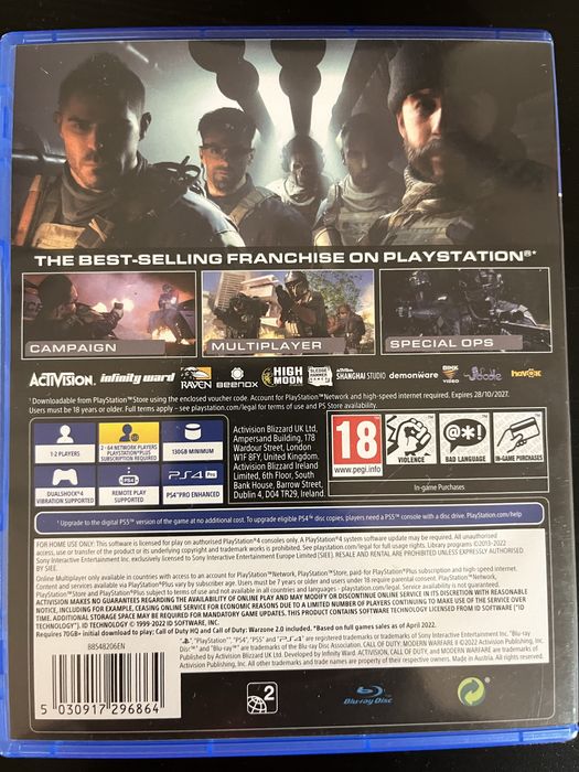 Call of Duty Modern Warfare II PS4