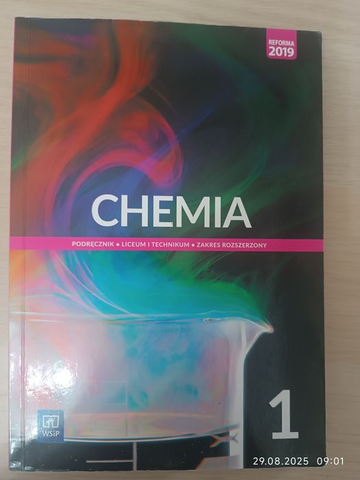 Chemia 1 zakres rozszerzony
