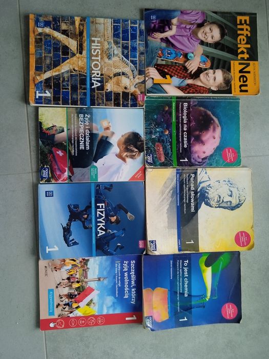 Podręczniki do klasy 1 technikum