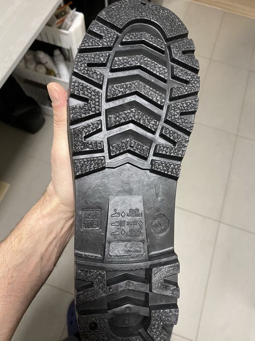 Kalosze ze stalowymi wkladkami