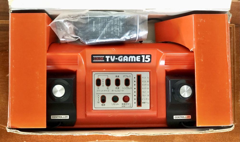 Druga konsola Nintendo Color TV Game 15V gra komplet arcade retro pong 1977 vintage