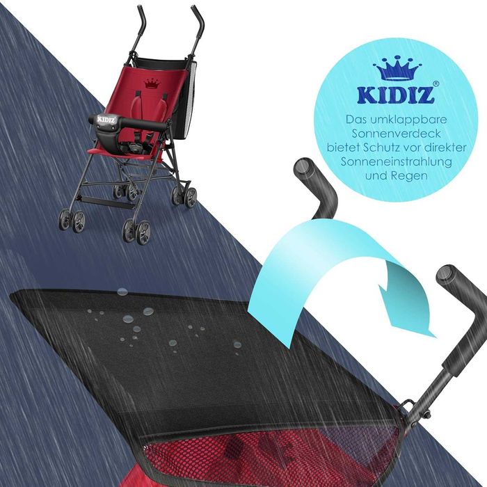 Nowy sportowy wózek składany / spacerówka / KIDIZ / City Buggy !8940!