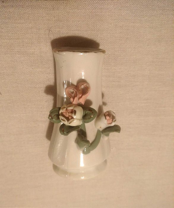 Wazon miniatura porcelana PRL