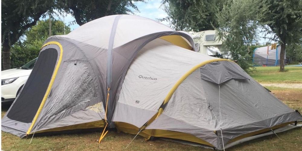 Tenda campismo MSH   1 sala + 2 quartos