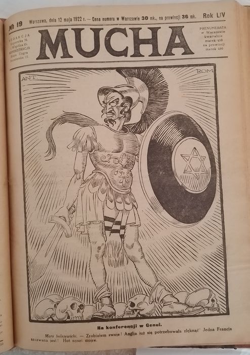 Czasopismo Mucha rocznik 1922
