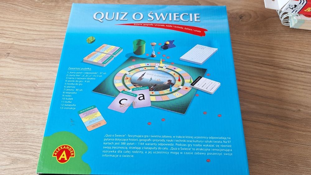 Gra Quiz o świecie 388 pytania Alexander