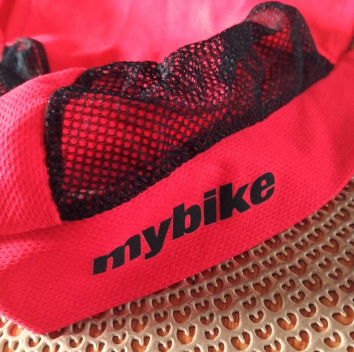 Mybike bandana rowerowa, czerwony, rozm. L