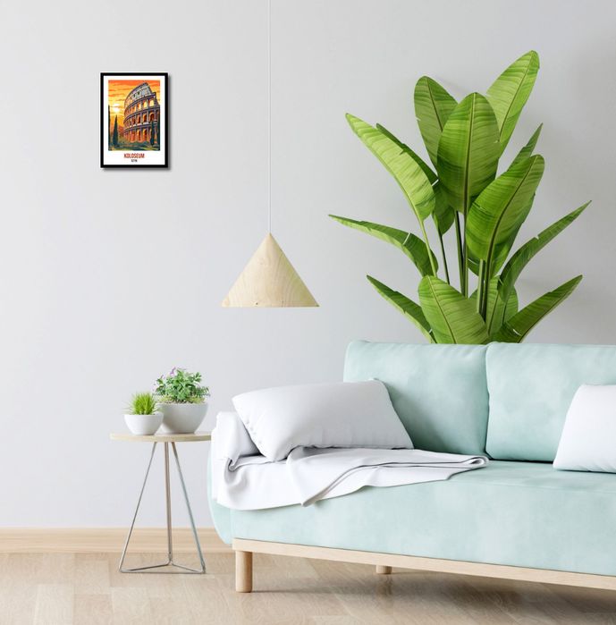 Plakat 21x29,7cm Koloseum