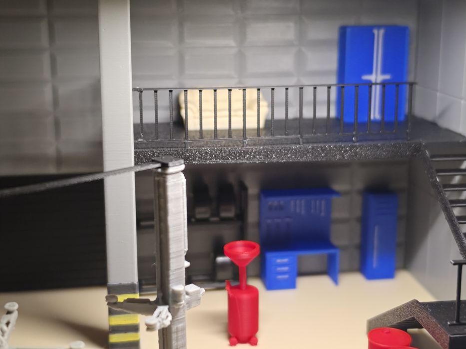 Diorama oficina 1/64