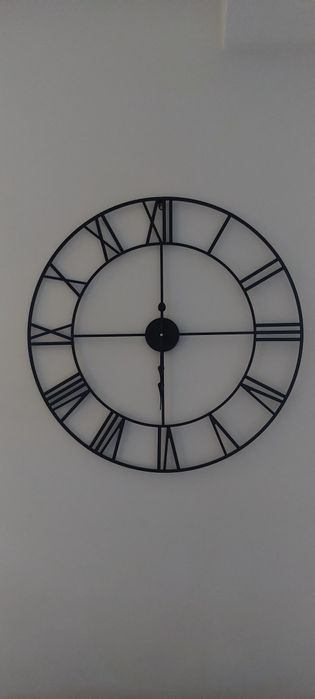 Zegar na sciane metalowy 76cm