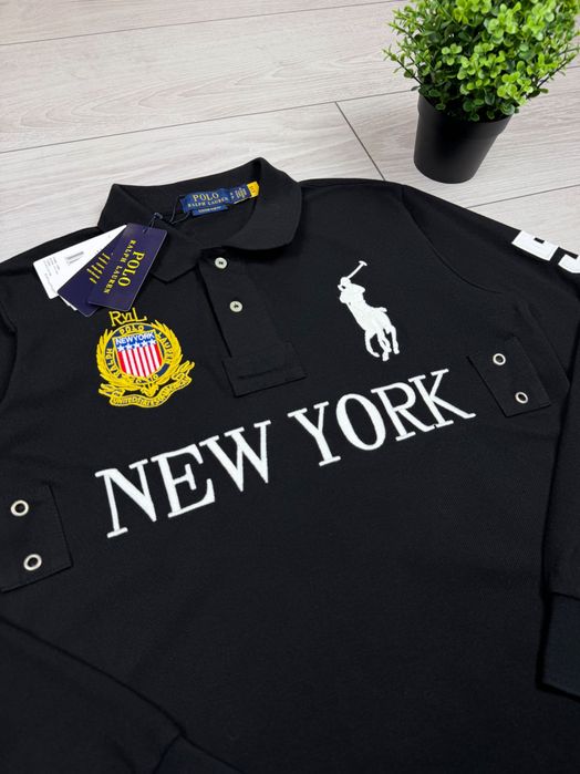 Кофта Polo Ralph Lauren Tokyo New York лонгслив поло
