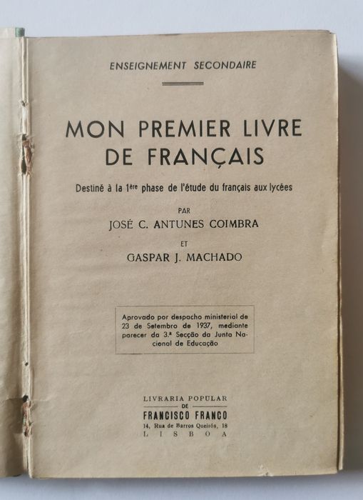 Mon Premier Livre de Français
