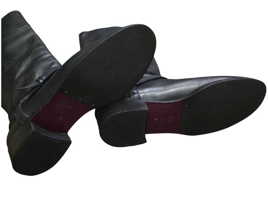 Кожаные женские сапоги Hugo Boss Orange Оригинал