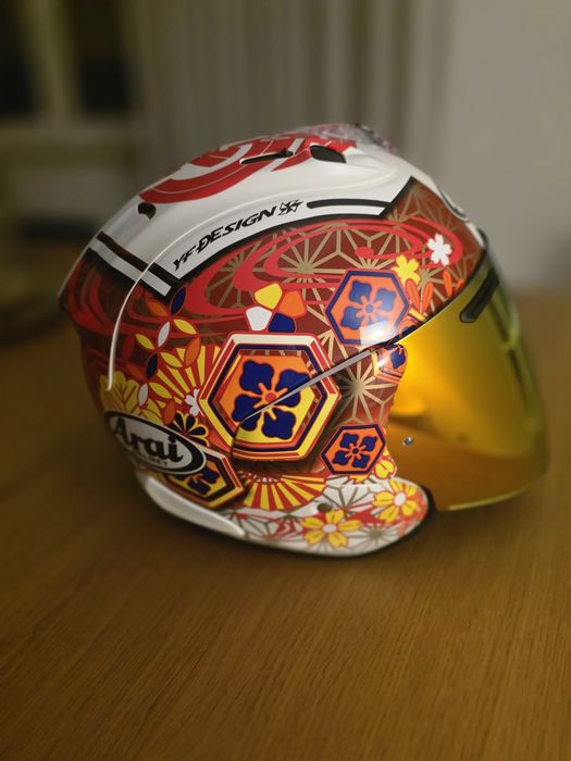 Capacete Replica Arai Nakagami gp3