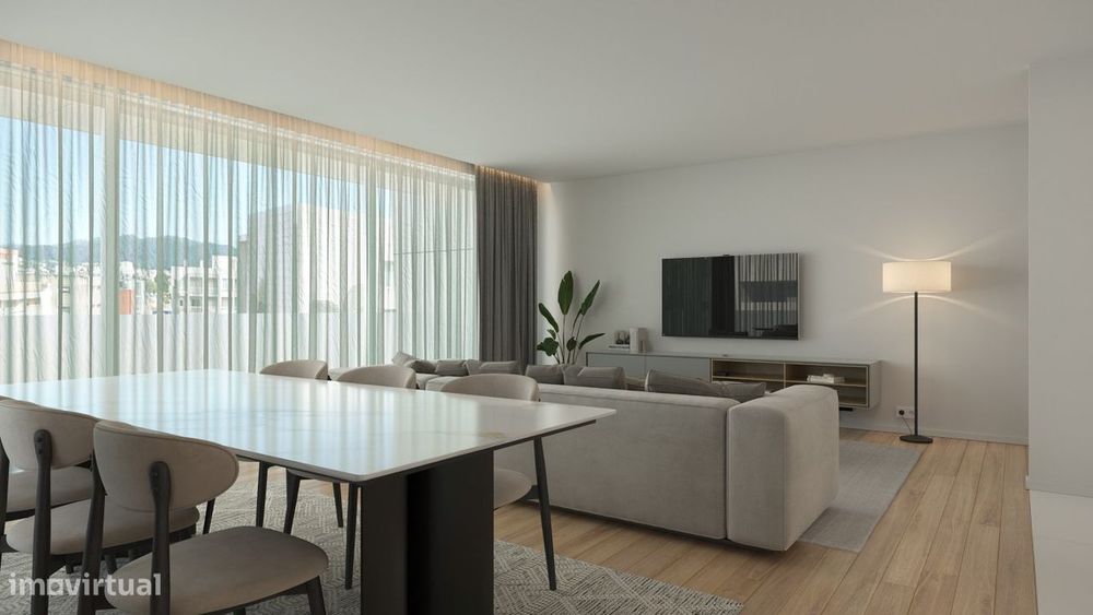 Fantástico apartamento T3 em construção em Viana do Castelo