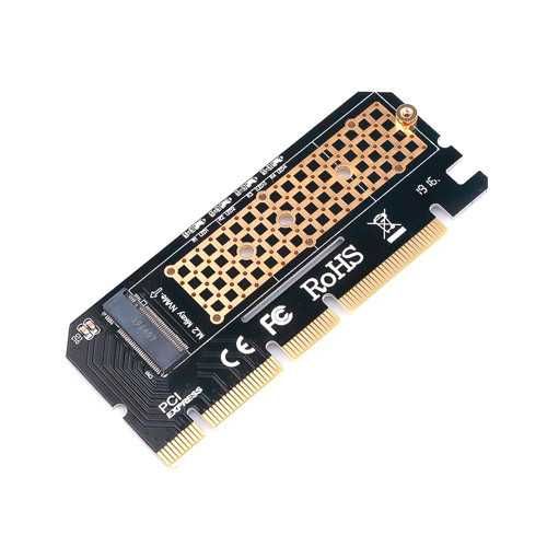 Адаптер M. 2 SSD NVMe M-key до PCI-E 3.0 16x, 8x 4x