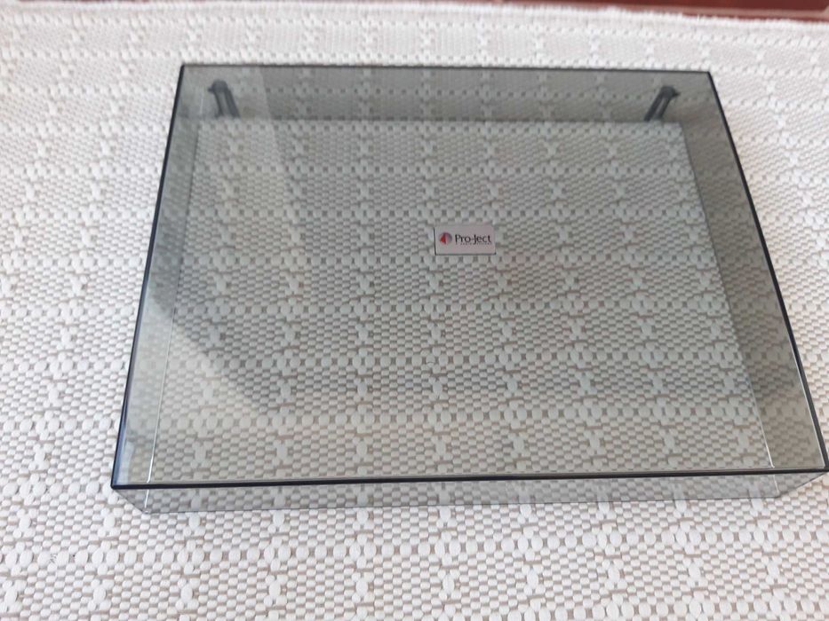 Tampa de acrílico para leitor de vinil