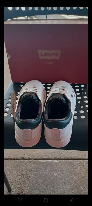 Sapatilhas Levi's Bryson White Khaki N36