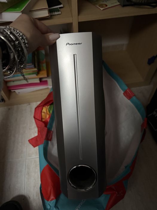 Sistema de som em bom estado .