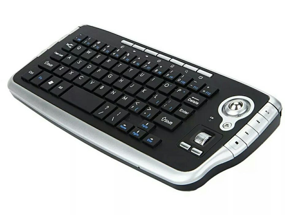 Bezprzewodowa klawiatura z trackballem do gier,smart tv,win,androidw
