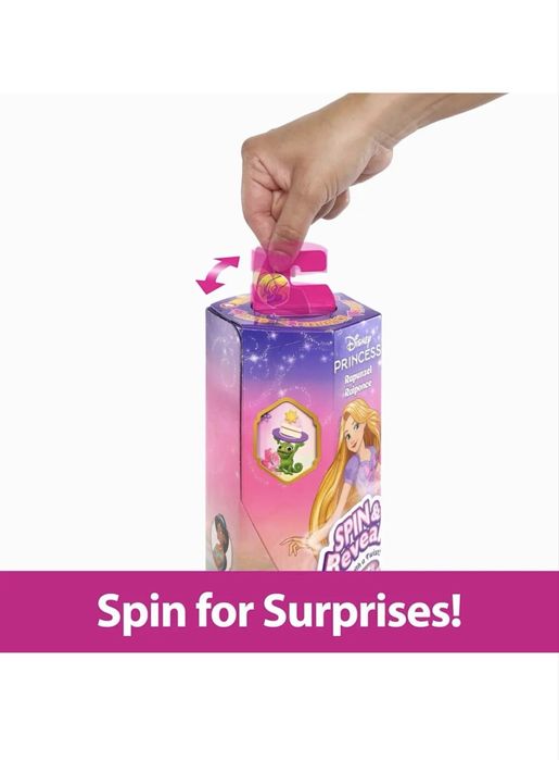 Лялька Рапунцель Disney Princess Rapunzel Fashion Doll Set Spin Reveal