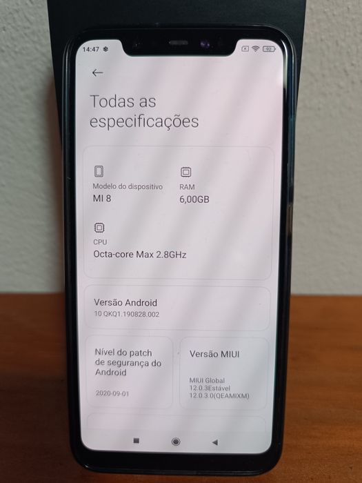 Telemóvel Xiaomi Redmi 8