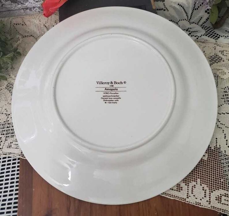 Serviço de chá ou café Villeroy Boch coleção AMAPOLA