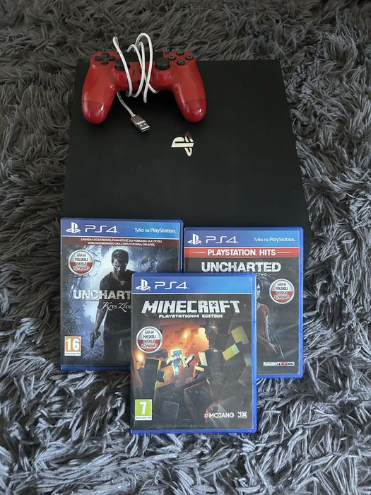 Ps4 pro 1tb + gry