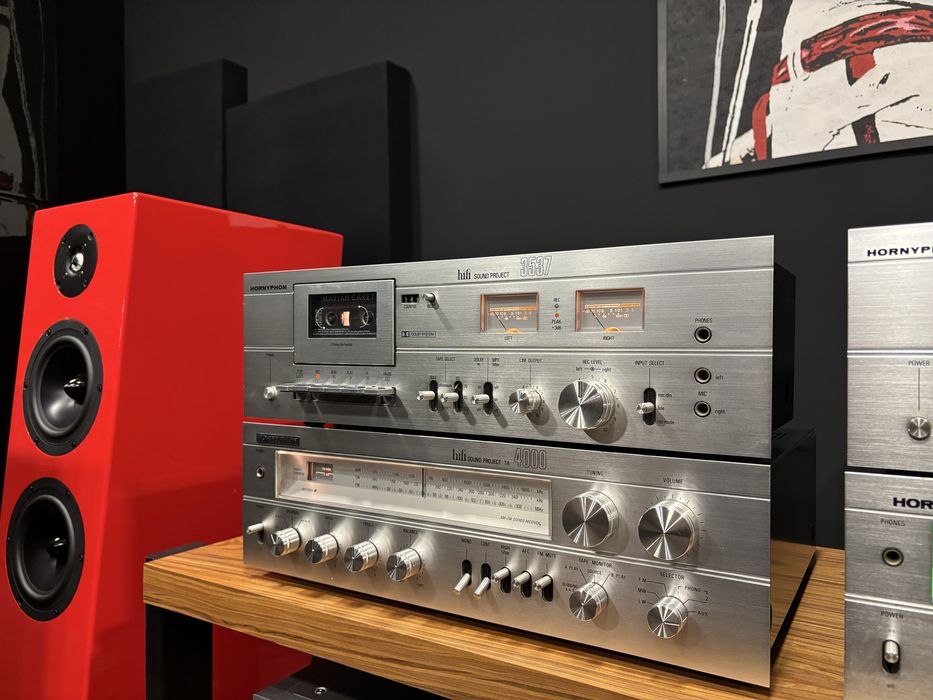 Hornyphon HiFi Sound Project 4000 + 3537( amplituner + magnetofon)