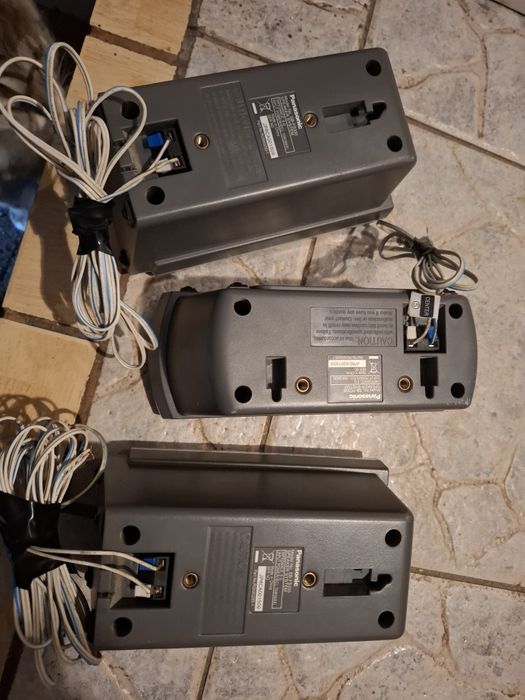 Panasonic 3 glosniki i subwoofer