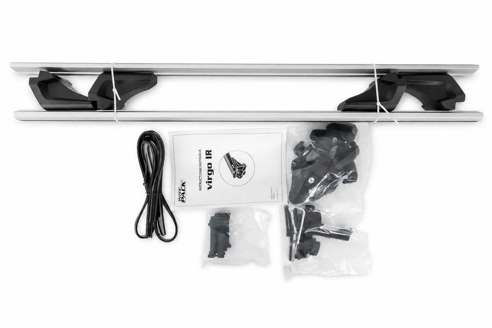Inter Pack Virgo IR 120 G2 bagażnik dachowy relingi srebrny 75kg T-profil