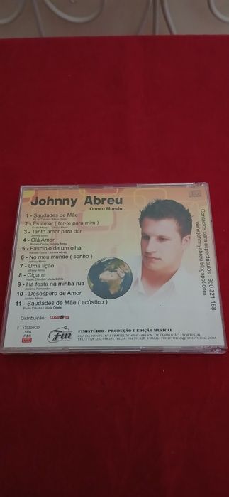 CD Johnny Abreu  - O Meu Mundo