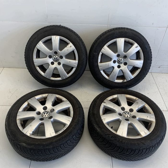 Felgi Aluminiowe + Opony 6,95Mm Goodyear 205/55R16 Vw Passat B6 3C 09R