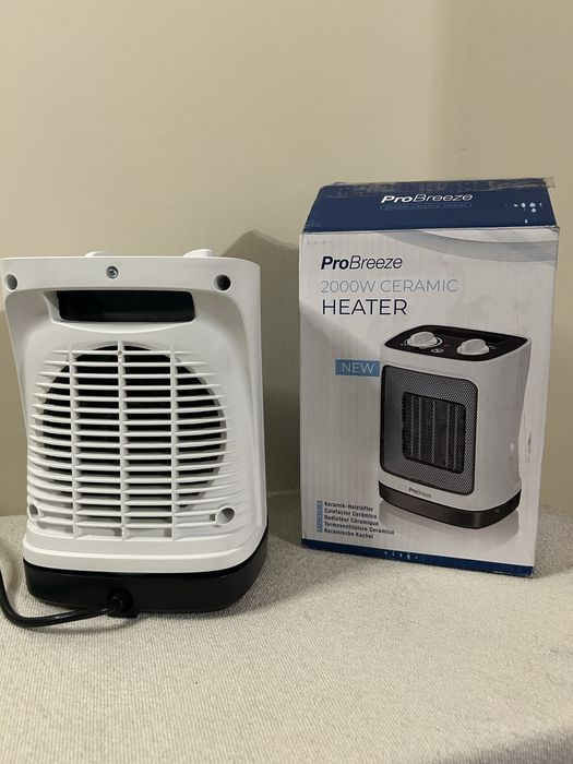 Kompaktowy grzejnik ceramiczny ProBreeze 2000W