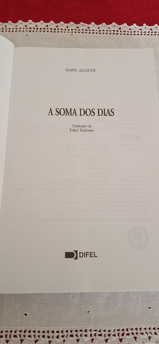 A soma dos dias de Isabel Allende