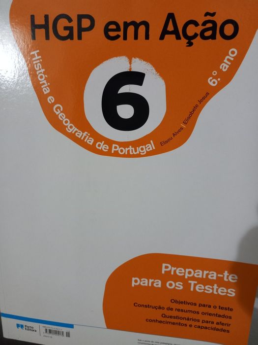 Caderno de Actividades HGP em Ação 6° Ano