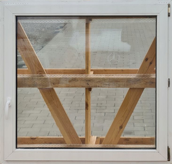 OKNA KacprzaK 123X118 OKNO Używane Plastikowe PCV Lider Okna OLX