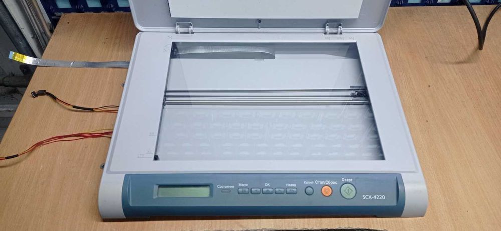 Модуль сканера на МФУ Samsung SCX-4200/4220