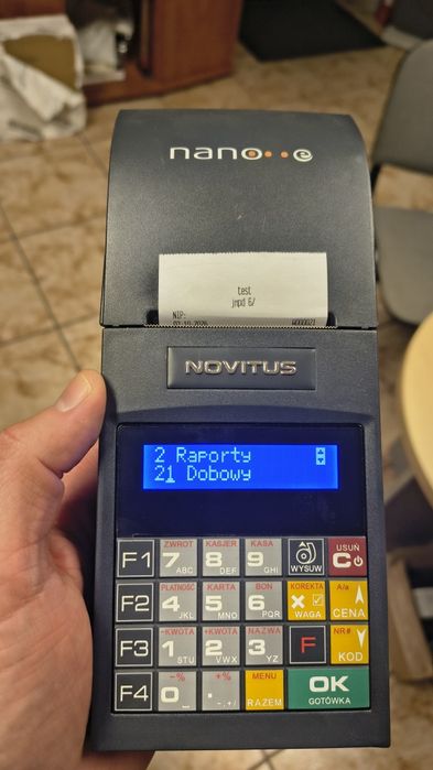 Kasa fiskalna novitus nano