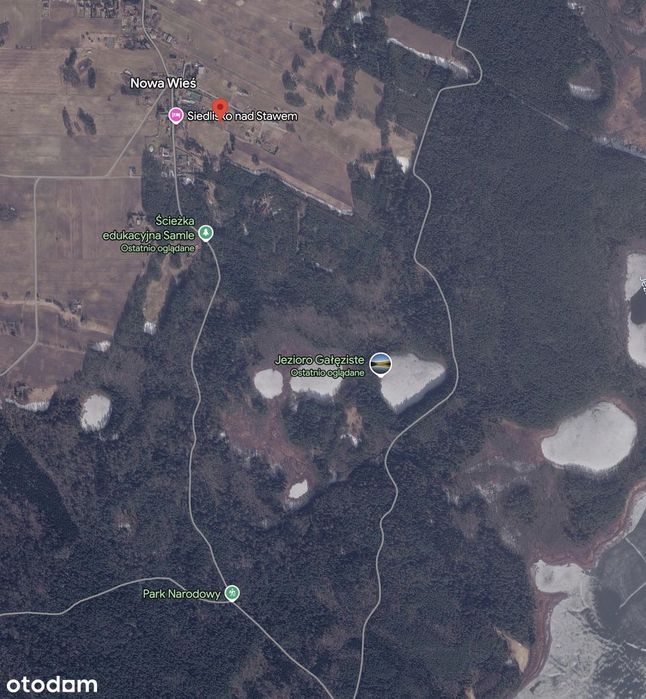 Działka budowlana 1500 m² w relaksacyjnym miejscu 10 km od Suwałk.