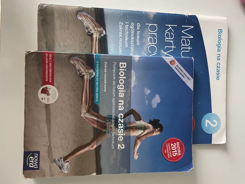 Podręcznik + karty pracy Biologia na czasie 2