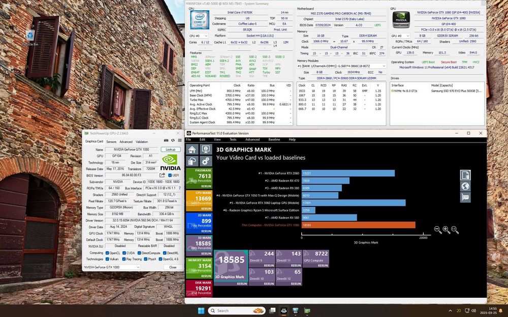 Placa Gráfica - Nvidia Palit Game Rock GTX 1080 (1)