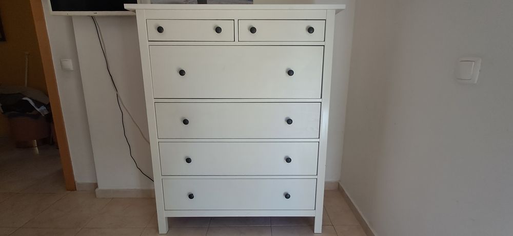 Cómoda Ikea 6 gavetas branca