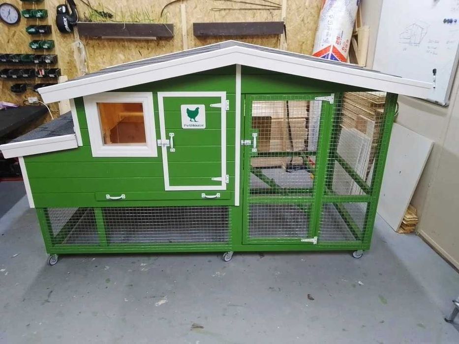 Курятник,курник на 7-10 птиц,освещене,обогрев. Доставка по Украине.