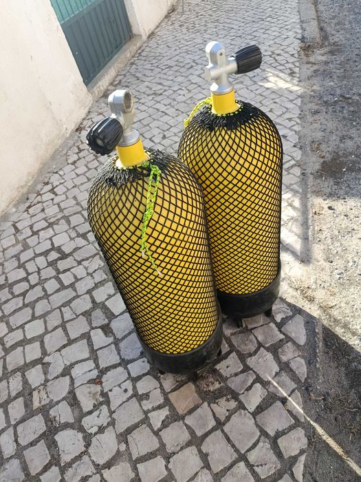 Garrafas de mergulho