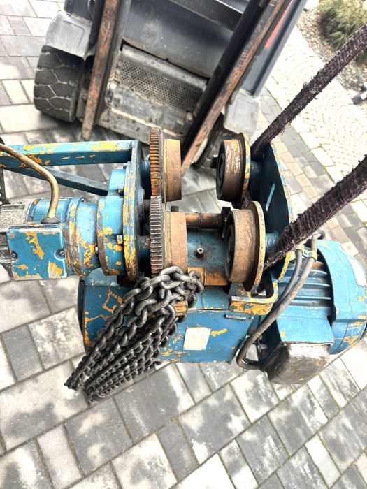 Elektrowciąg łańcuchowy Balkancar 2T suwnica wciągnik Demag wciągarka